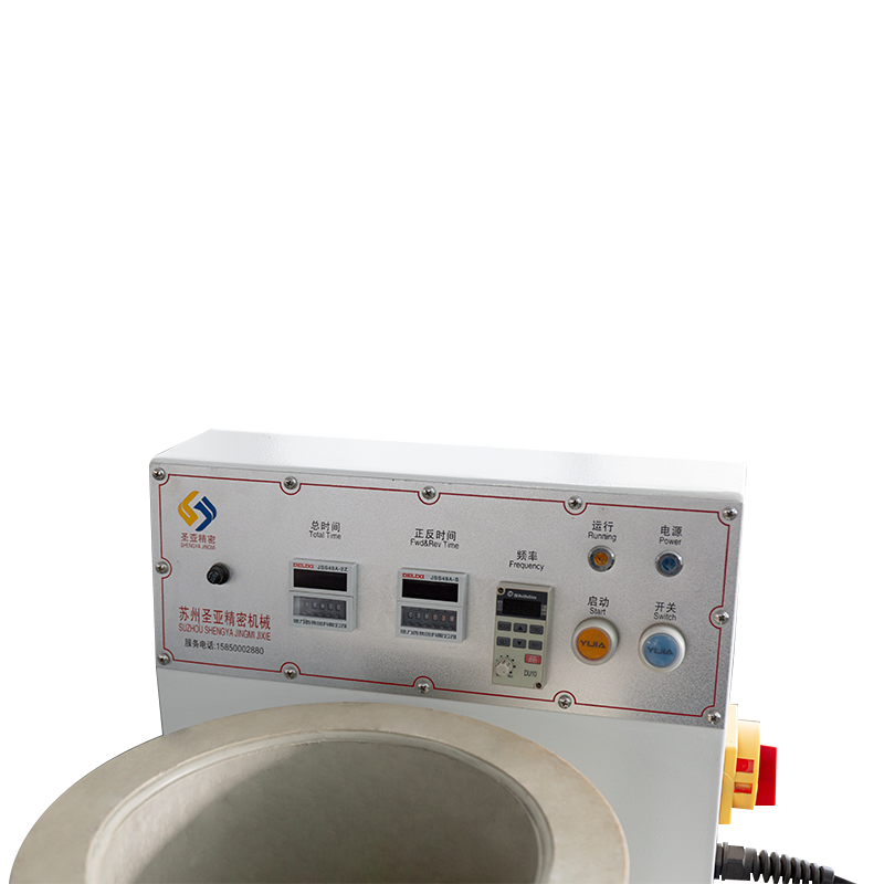 Machine de polissage par ébavurage magnétique de précision SY8080 de qualité laboratoire/en petits lots