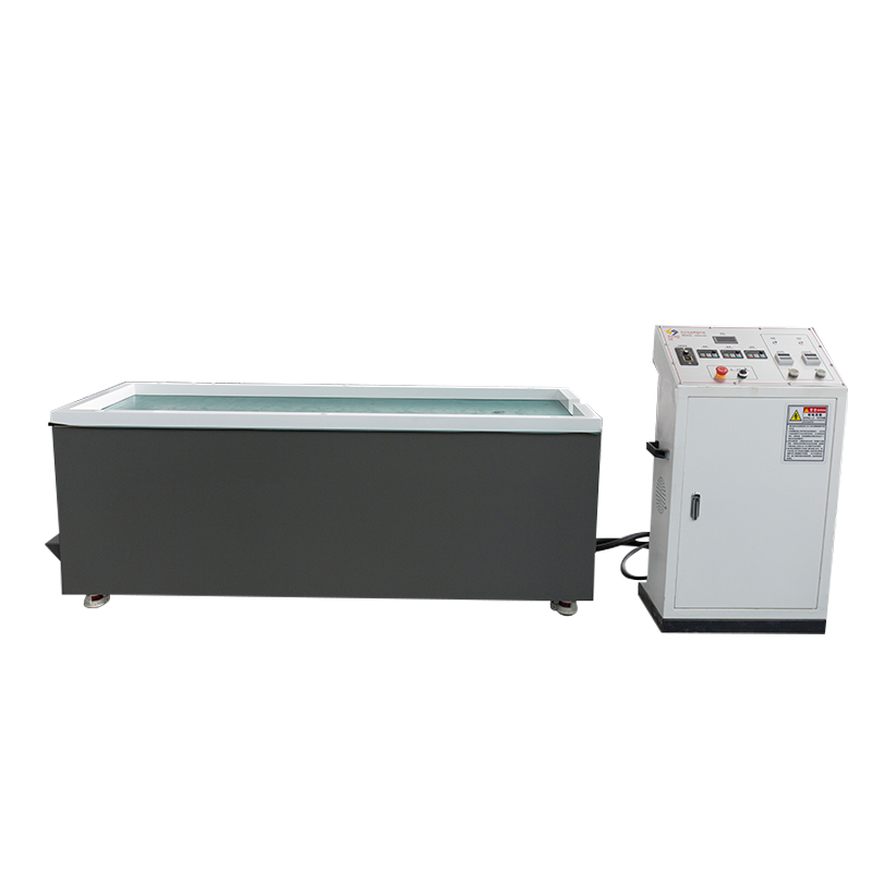 Machine de polissage magnétique industrielle horizontale à ébavurage alternatif/à lit long SY1200