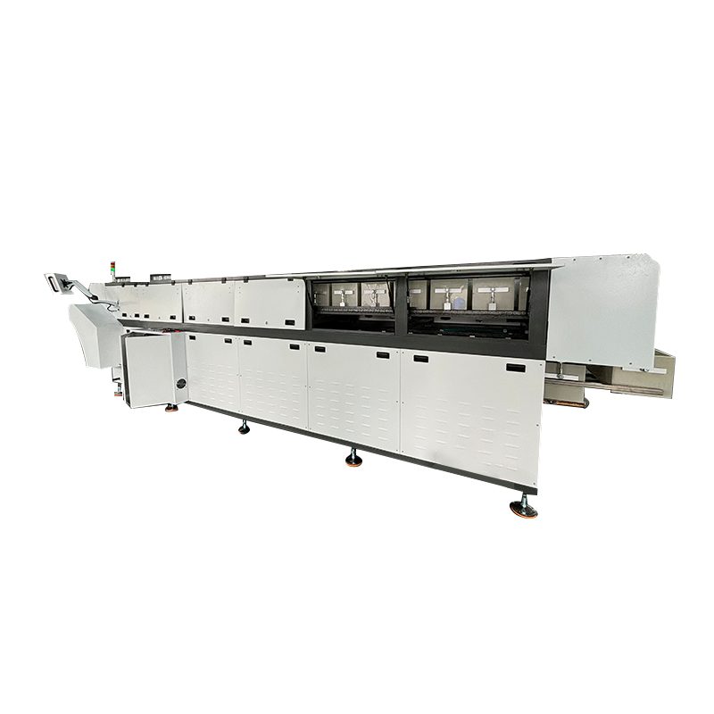 Machine de polissage magnétique automatisée pour chaîne de montage