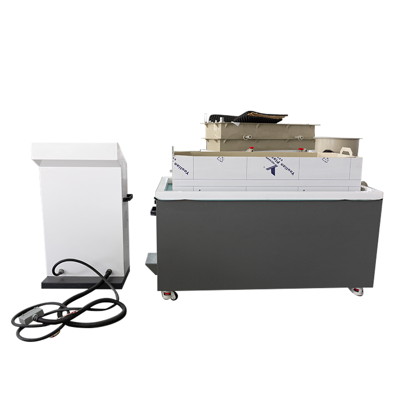 Machine de polissage magnétique industrielle horizontale à ébavurage alternatif/à lit long SY1200